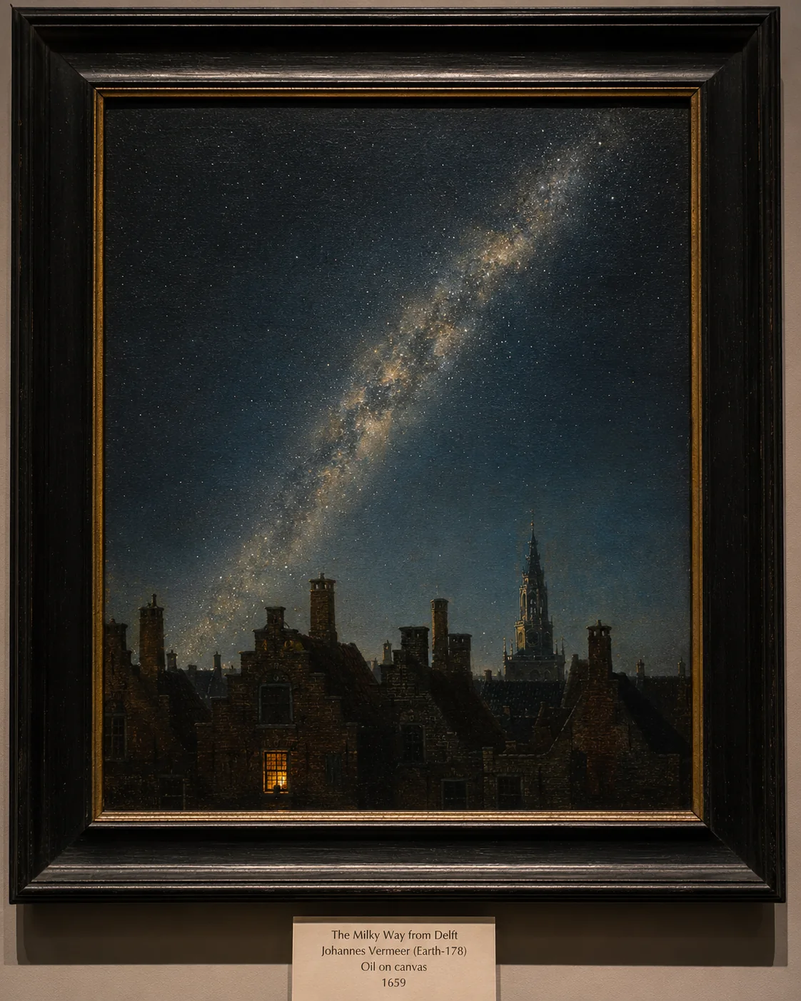 The Milky Way from Delft